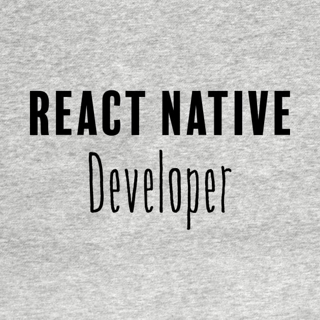 React Native Developer by FluentShirt